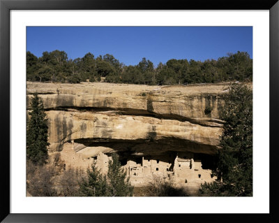Spruce Tree House, Mesa Verde National Park, Unesco World Heritage Site, Colorado, Usa by Charles Bowman Pricing Limited Edition Print image