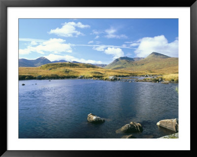 Loch Ba And The Black Mountains In Autumn, Rannoch Moor, Scotland by Pearl Bucknall Pricing Limited Edition Print image