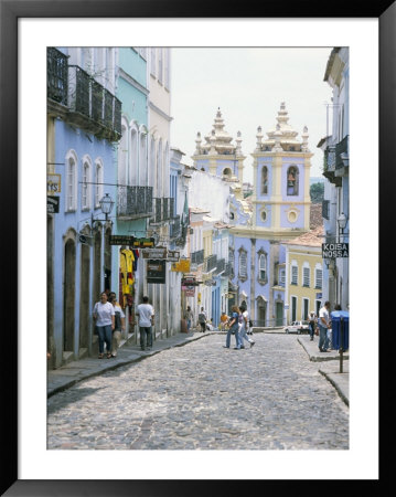 Pelhourinho, Salvador De Bahia, Unesco World Heritage Site, Bahia, Brazil, South America by G Richardson Pricing Limited Edition Print image