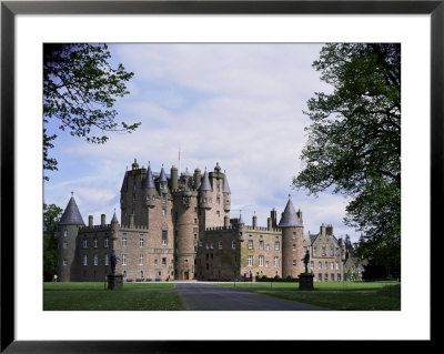 Glamis Castle, Highland Region, Scotland, United Kingdom by Adam Woolfitt Pricing Limited Edition Print image