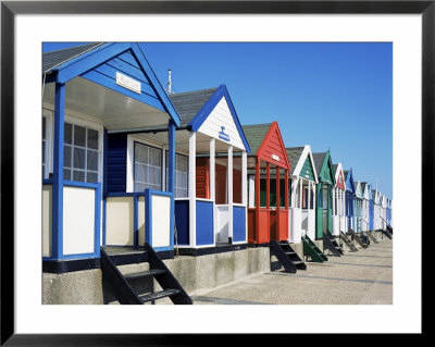 Beach Huts, Southwold, Suffolk, England, United Kingdom by David Hunter Pricing Limited Edition Print image