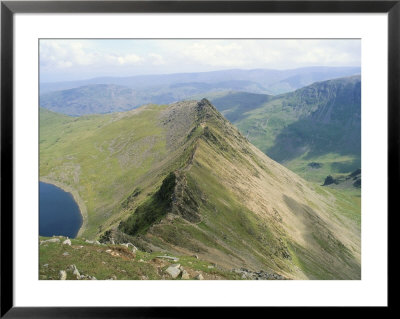 Striding Edge, Helvellyn, Lake District National Park, Cumbria, England, United Kingdom by Lee Frost Pricing Limited Edition Print image