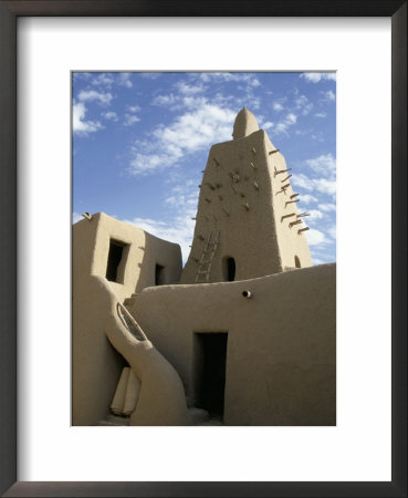 Djinguereber Mosque, Timbuktu (Tombouctoo), Unesco World Heritage Site, Mali, Africa by Jenny Pate Pricing Limited Edition Print image