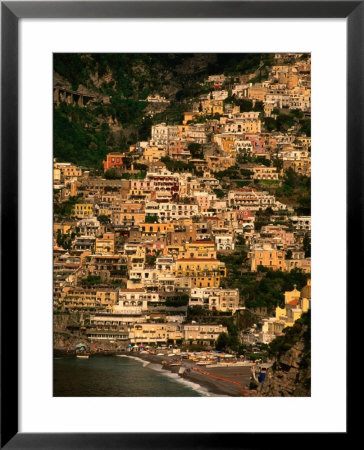 Coastal Town, Positano, Campania, Italy by Stephen Saks Pricing Limited Edition Print image