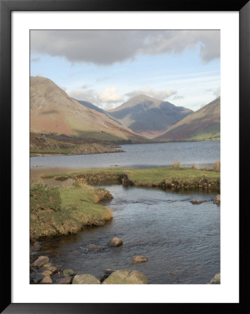 Lake Wastwater, Great Gable, Wasdale Valley, Lake District National Park, Cumbria, England by James Emmerson Pricing Limited Edition Print image