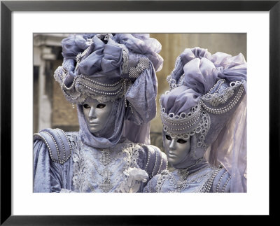 People In Carnival Costume, Venice, Veneto, Italy by Roy Rainford Pricing Limited Edition Print image