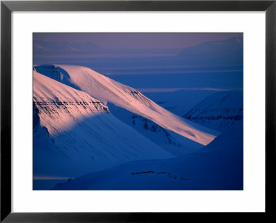 Valley Of Reindalen., Spitsbergen Island, Svalbard by Christian Aslund Pricing Limited Edition Print image