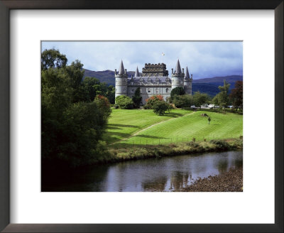 Inveraray Castle, Argyll, Highland Region, Scotland, United Kingdom by Kathy Collins Pricing Limited Edition Print image