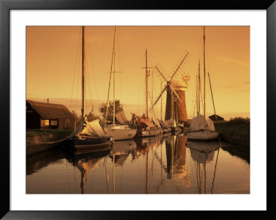 Horsey Windmill, Norfolk, England, United Kingdom by Charcrit Boonsom Pricing Limited Edition Print image