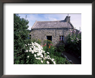 Stone Cottage, Ile D'ouessant, Finistere, Brittany, France by John Miller Pricing Limited Edition Print image