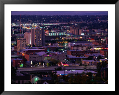 City From Cliff Avenue, Spokane, Usa by John Elk Iii Pricing Limited Edition Print image