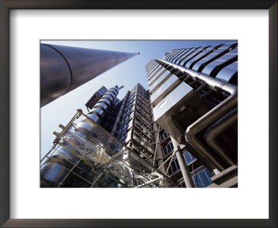 Lloyds Building, Architect Richard Rogers, City Of London, London, England, United Kingdom by Walter Rawlings Pricing Limited Edition Print image
