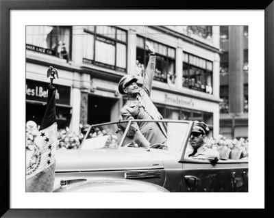 General Dwight D. Eisenhower In Parade, 1945 by Fred Palumbo Pricing Limited Edition Print image