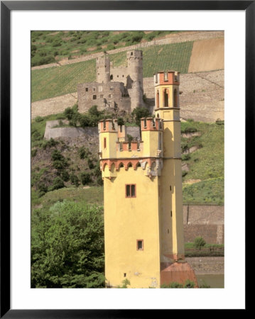 The Mauseturm, Former Customs House, Bingen, Pfalz, Rhineland, Germany by Walter Bibikow Pricing Limited Edition Print image