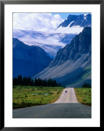 Road Into The Mountains Of Banff National Park, Alberta, Canada by Janis Miglavs Pricing Limited Edition Print image