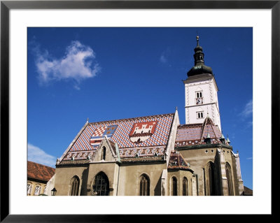 St. Mark's Church, Zagreb, Croatia by Ken Gillham Pricing Limited Edition Print image