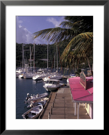 Soper's Hole, Tortola, British Virgin Islands, Caribbean by Greg Johnston Pricing Limited Edition Print image