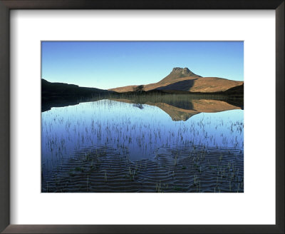Stac Pollaidh From Loch Lurgainn, Scotland by Iain Sarjeant Pricing Limited Edition Print image