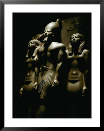 Statue Of Pharaoh Menkaura, Found At Giza by Kenneth Garrett Pricing Limited Edition Print image