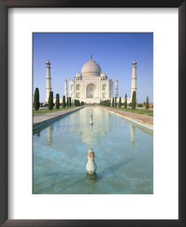 The Taj Mahal, Unesco World Heritage Site, Agra, Uttar Pradesh State, India by Gavin Hellier Pricing Limited Edition Print image