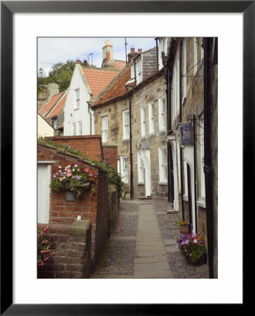 Terraced Houses In Chapel Street, Robin Hood's Bay, England by Pearl Bucknall Pricing Limited Edition Print image