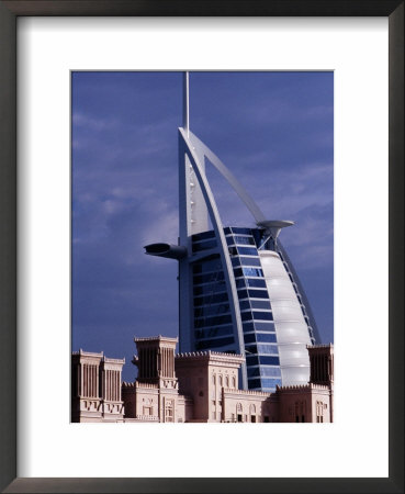 Traditional And Modern Hotels, Dubai, United Arab Emirates by Phil Weymouth Pricing Limited Edition Print image