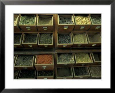Pharmacy With Traditional Chinese Herbal Medicine, Beijing, China by Keren Su Pricing Limited Edition Print image