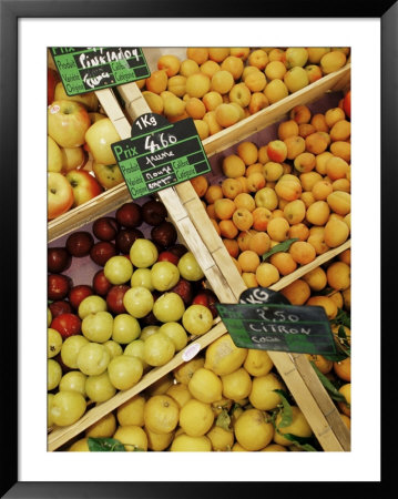 Fruit In The Market, Ajaccio, Corsica, France by Yadid Levy Pricing Limited Edition Print image