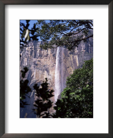 Angel Falls, Canaima National Park, Unesco World Heritage Site, Venezuela, South America by Charles Bowman Pricing Limited Edition Print image