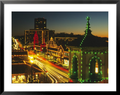 Holiday Lights, Country Club Plaza, Kansas City, Missouri, Usa by Michael Snell Pricing Limited Edition Print image