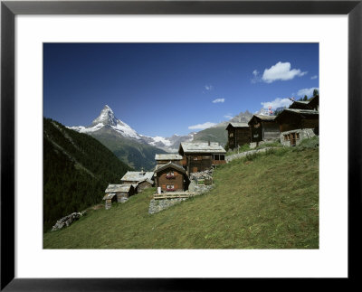 The Matterhorn, 4478M, From Findeln, Valais, Swiss Alps, Switzerland by Hans Peter Merten Pricing Limited Edition Print image