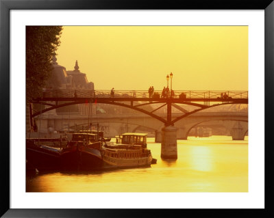 Musee D'orsay And Pont Des Arts, Paris, France by David Barnes Pricing Limited Edition Print image