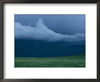 Steppe Landscape View With Clouds by James L. Stanfield Pricing Limited Edition Print image