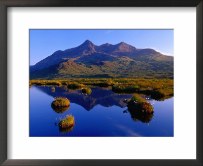 The Black Cuillin Reflected In Waters Of Small Lochan, Isle Of Skye, Scotland by Gareth Mccormack Pricing Limited Edition Print image