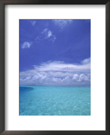 Water And Sky, Bora Bora, Pacific Islands by Mitch Diamond Pricing Limited Edition Print image