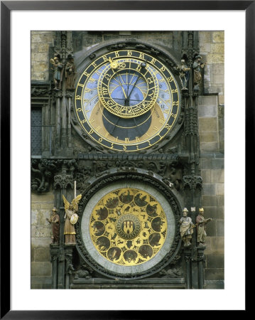 The Famous Astronomical Clock In Prague by Taylor S. Kennedy Pricing Limited Edition Print image