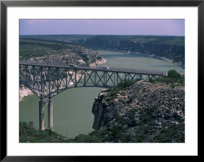 Highway 40 Bridge Over Pecos River, East Of Langtry, West Texas, Usa by Robert Francis Pricing Limited Edition Print image