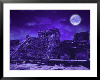 Mayan Ruins, Tulum, Mexico by Bill Bachmann Pricing Limited Edition Print image