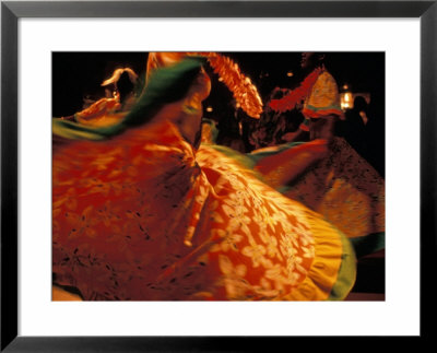 Colorful Details Of Sega Dancers Skirt, Seychelles by Nik Wheeler Pricing Limited Edition Print image