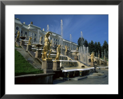 Summer Palace, Petrodvorets (Peterhof), Near St. Petersburg, Russia by Gavin Hellier Pricing Limited Edition Print image