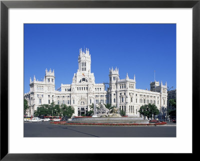 Palacio De Comunicaciones, Plaza De La Cibeles, Madrid, Spain by Hans Peter Merten Pricing Limited Edition Print image