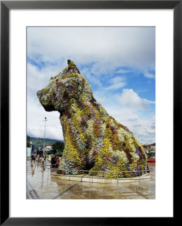 Jeff Koons Puppy,1992, Stainless Steel, Guggenheim Museum by Christopher Rennie Pricing Limited Edition Print image
