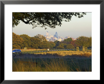 London Skyline From Richmond Park, London, England, United Kingdom by Charles Bowman Pricing Limited Edition Print image