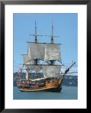 Replica Of Cook's Ship, Sydney, Australia by William Sutton Pricing Limited Edition Print image