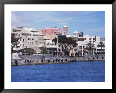 Waterfront, Hamilton, Bermuda, Atlantic, Central America by G Richardson Pricing Limited Edition Print image