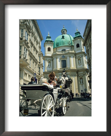 Peterskirche (St. Peter's Church), Vienna, Austria by David Barnes Pricing Limited Edition Print image