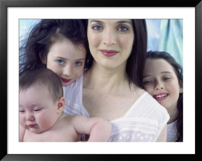 Mother With Infant And Two Daughters by Mark Hunt Pricing Limited Edition Print image