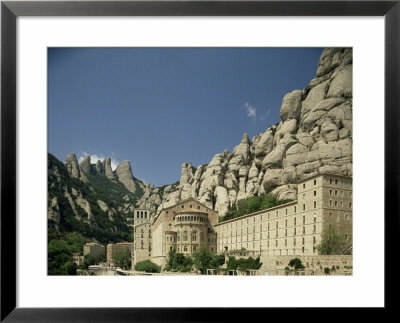 Monastery Of Montserrat, Near Barcelona, Catalonia, Spain by Michael Busselle Pricing Limited Edition Print image