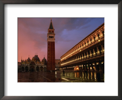 San Marco After A Storm At Dusk, Venice, Veneto, Italy by Juliet Coombe Pricing Limited Edition Print image