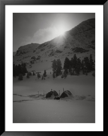 A Shot Of Base Camp At Sunrise by Bobby Model Pricing Limited Edition Print image
